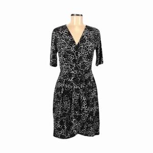 Apt. 9 Leopard Print Dress Size L NWT